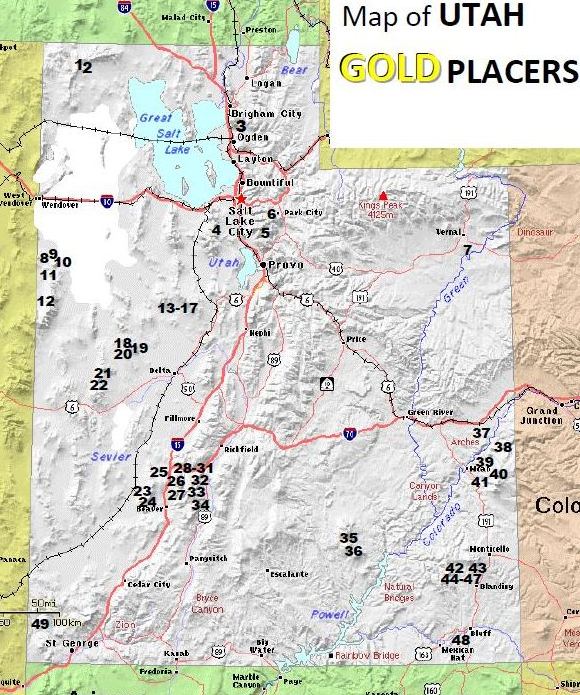 TENNESSEE GOLD MAPS, TENNESSEE GOLD PANNING, TENNESSEE GOLD PLACERS,  TENNESSEE GOLD PROSPECTING, METAL DETECTING